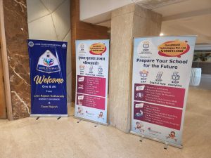 Standees at the Lions Club International Event Nashik